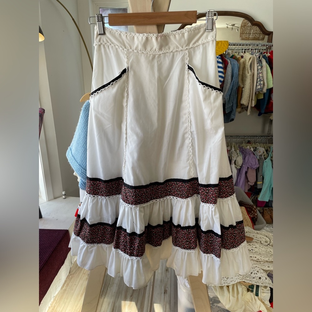 Vintage prairie skirt
